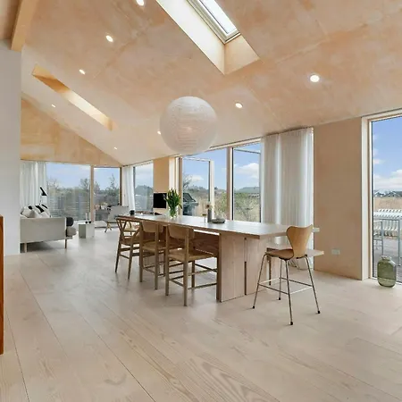 Designer House With Sea View On Odden * Yderby